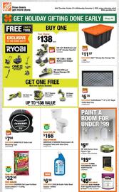 Home Depot flyer week 43 Page 1