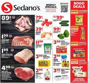 Sedano's weekly ad week 43 Page 1