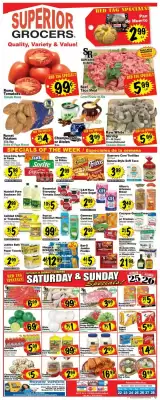 Superior Grocers weekly ad