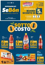 Volantino SeBón Supermercati Pagina 1