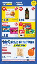 Wholesale Club flyer week 43 Page 1