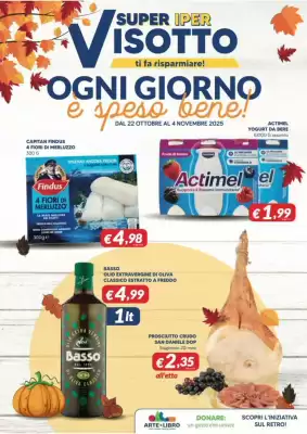 Volantino Supermercati Visotto (valido fino al 4-11)