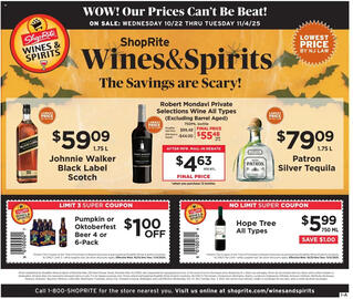 ShopRite flyer Page 1