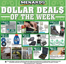 Menards weekly ad Page 2