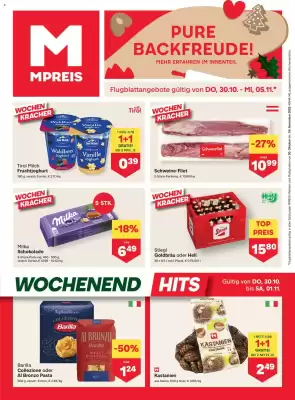 MPreis Flugblatt (gültig bis 1-11)