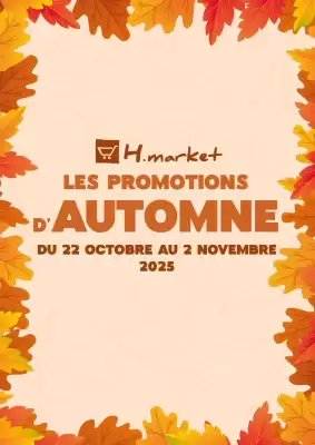 Catalogue Hmarket (valable jusqu'au 2-11)