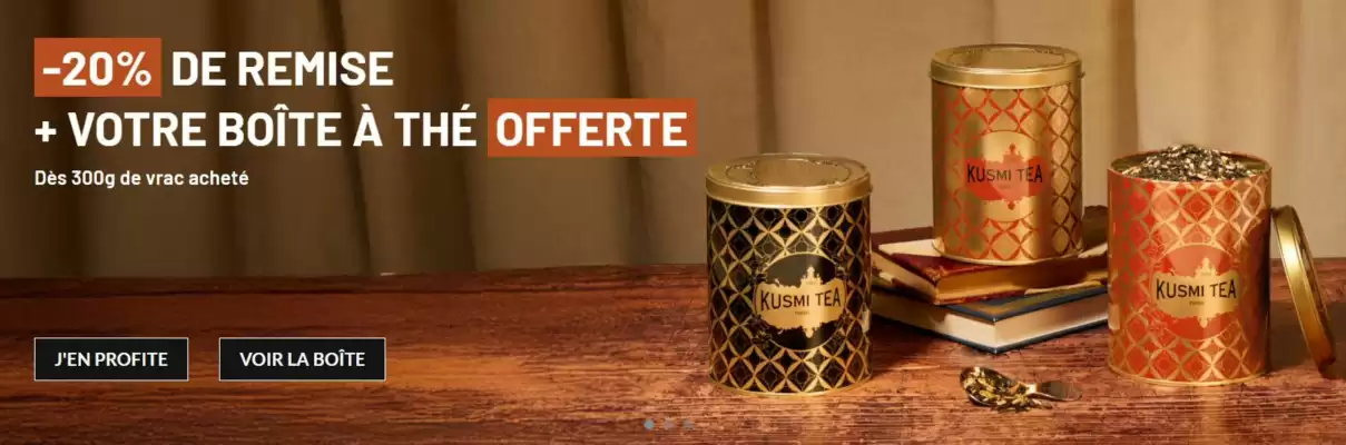 Catalogue Kusmi Tea (valable jusqu'au 16-11)