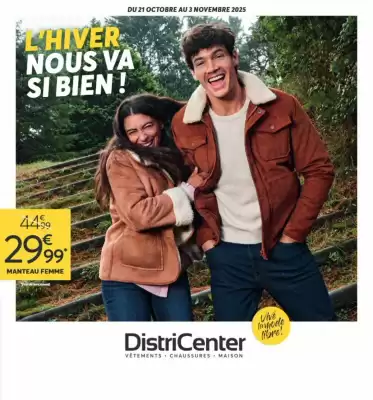 Catalogue DistriCenter (valable jusqu'au 3-11)