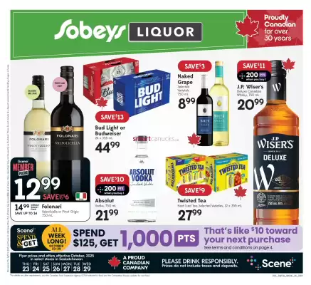 Sobeys flyer (valid until 29-10)
