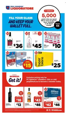 Real Canadian Liquorstore flyer (valid until 26-10)