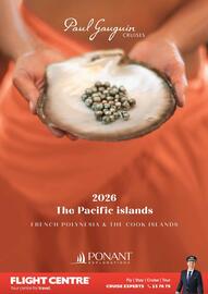 Flight Centre brochure Page 1