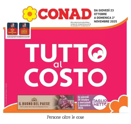 Volantino Conad (valido fino al 2-11)