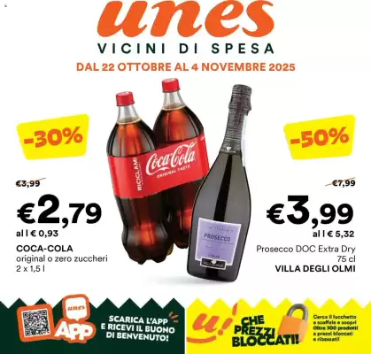 Volantino Unes (valido fino al 4-11)