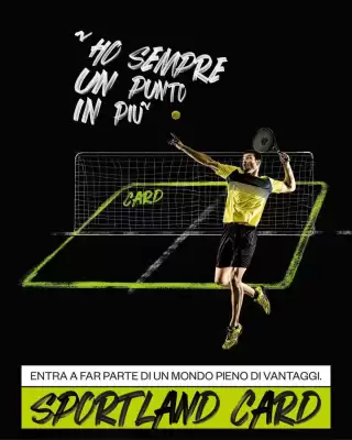 Volantino Sportland (valido fino al 31-10)