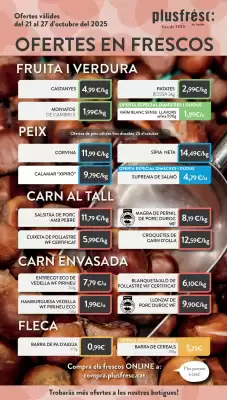Folleto Plusfresc (válido hasta el 27-10)