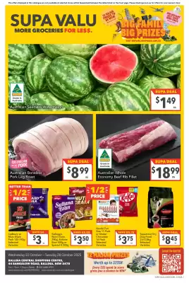 Supa Valu catalogue (valid until 28-10)