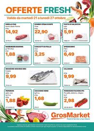 Volantino GrosMarket settimana 43 Pagina 1