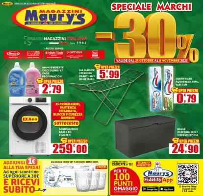 Volantino Maury's (valido fino al 8-11)