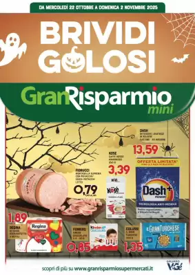 Volantino Gran Risparmio (valido fino al 2-11)