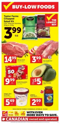 Buy-Low Foods flyer (valid until 29-10)