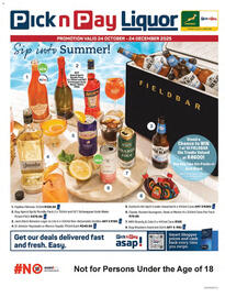 Pick n Pay Liquor catalogue Page 1