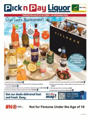 Pick n Pay Liquor catalogue
