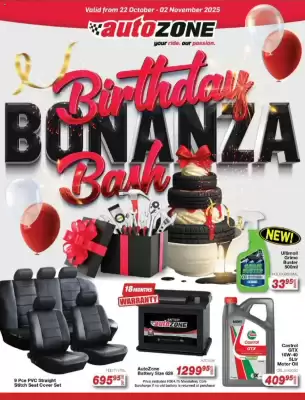 AutoZone catalogue (valid until 2-11)