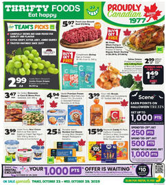 Thrifty Foods flyer week 43 Page 1