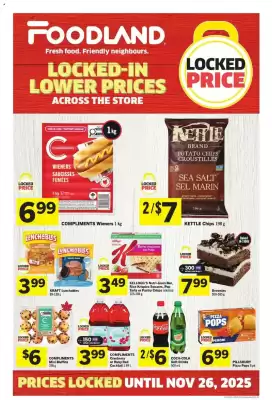 Foodland flyer (valid until 26-11)