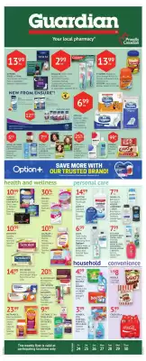 Guardian Pharmacy flyer (valid until 30-10)