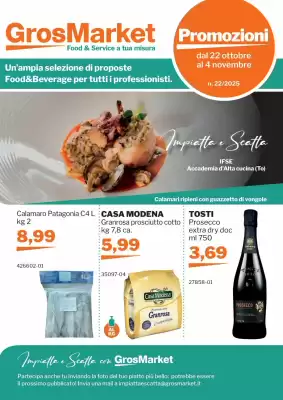 Volantino GrosMarket (valido fino al 4-11)