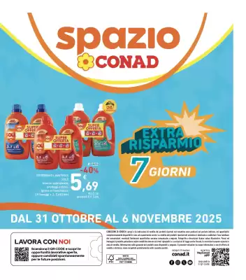 Volantino Spazio Conad (valido fino al 6-11)