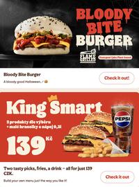 Burger King leták týden 43 Strana 1