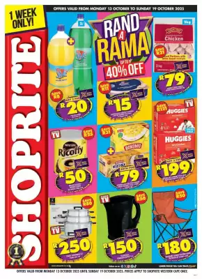 Shoprite catalogue (valid until 19-11)