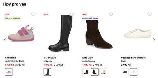 Humanic leták Strana 1