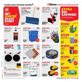 Home Hardware flyer week 43 Page 1