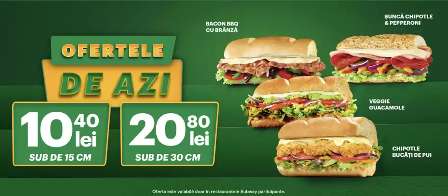 Catalog Subway (valid până la 4-11)