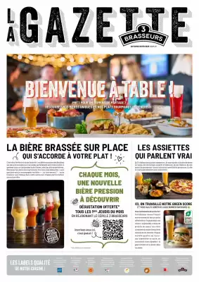 Catalogue Les 3 brasseurs (valable jusqu'au 20-03)