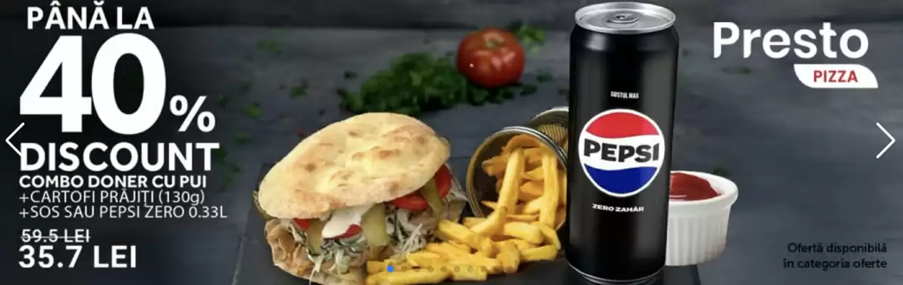 Catalog Presto Pizza (valid până la 28-10)