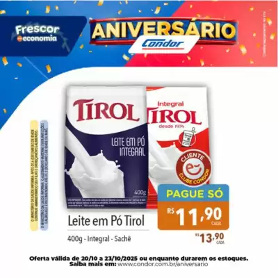 Catálogo Supermercados Condor (válido até 23-10)