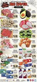 Big Saver Foods weekly ad week 43 Page 1