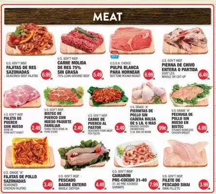 Carnicerias Jimenez weekly ad (valid until 5-11)
