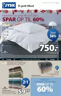 JYSK tilbudsavis (gælder indtil 6-11)
