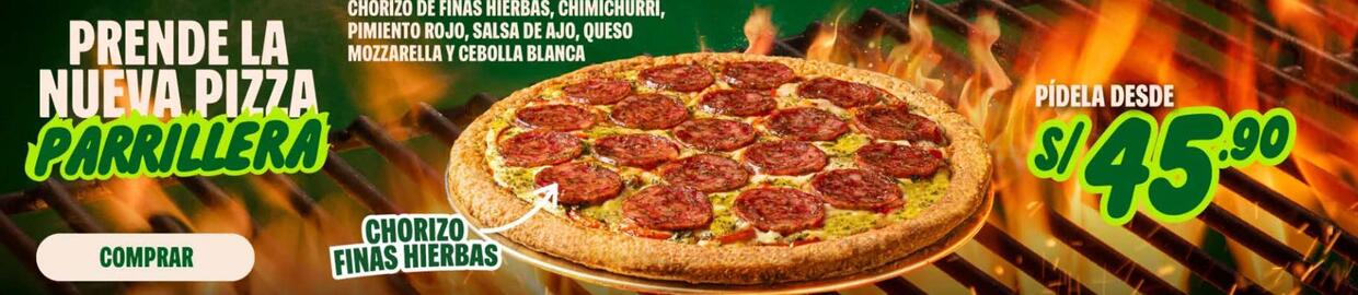 Catálogo Papa John's Página 1