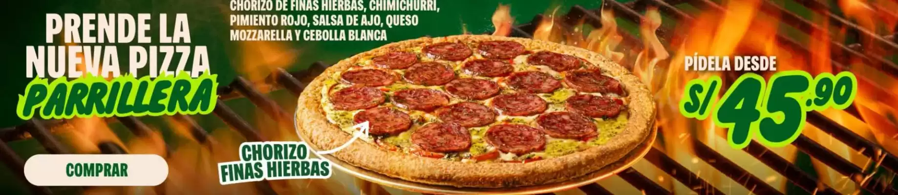 Catálogo Papa John's (válido hasta 31-10)