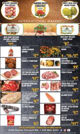 Fred's Farm Fresh flyer week 43 Page 1