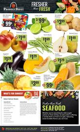 Produce Depot flyer week 43 Page 1