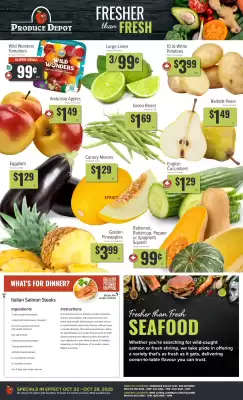 Produce Depot flyer (valid until 28-10)