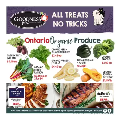 Goodness Me flyer (valid until 28-10)
