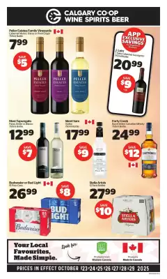 Calgary Co-op flyer (valid until 28-10)